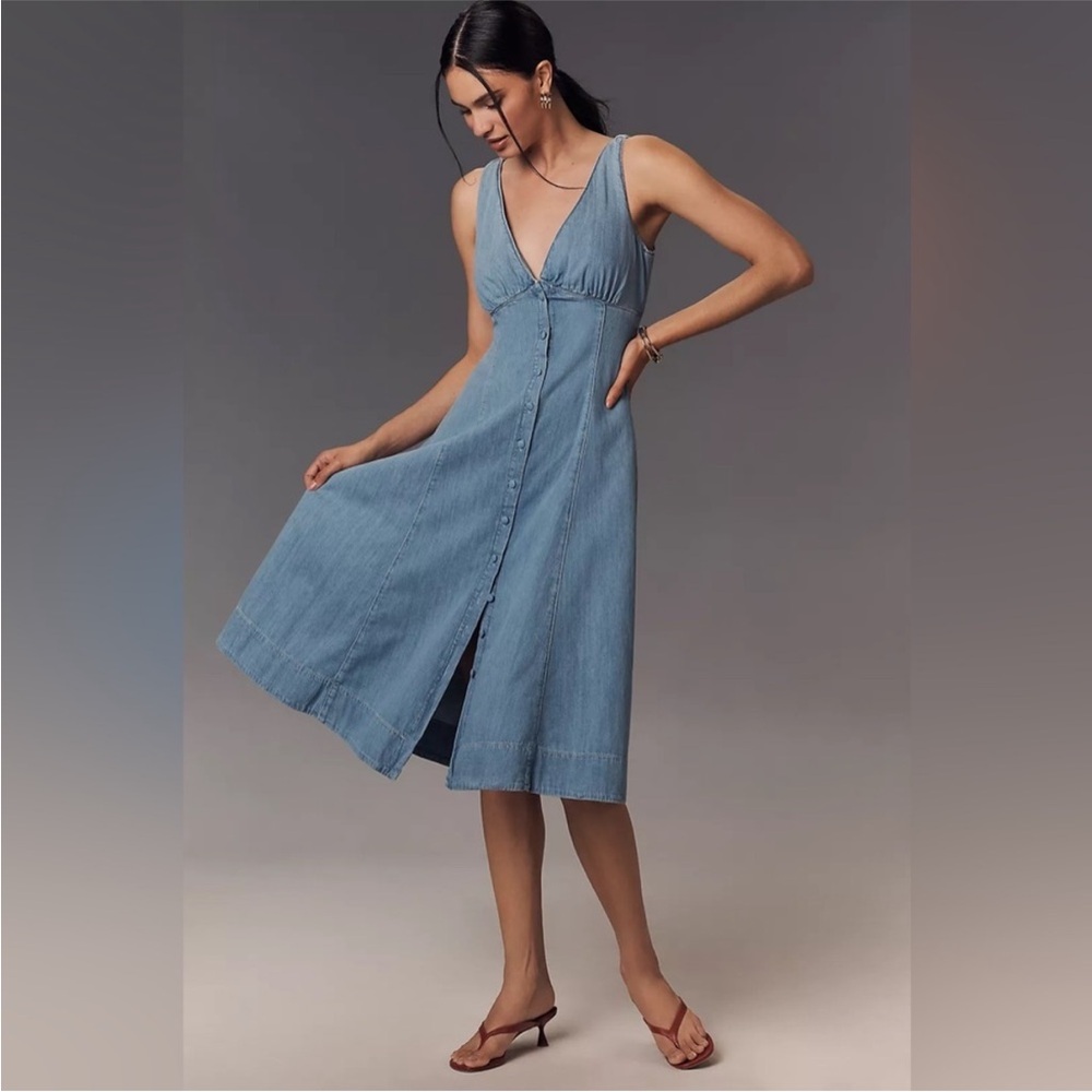 Reformation Sebastien Midi Dress